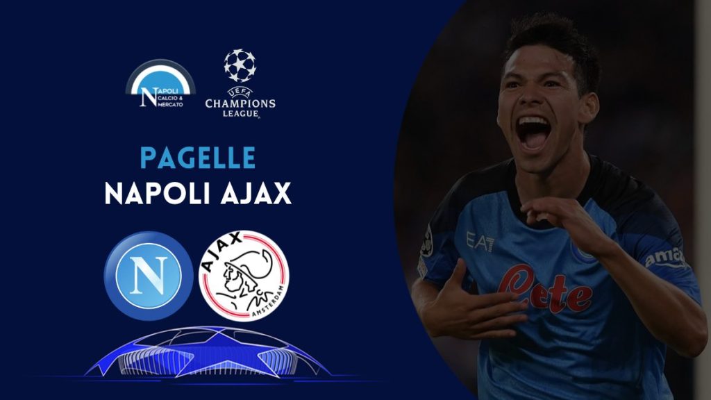 pagelle napoli ajax voti commenti champions league