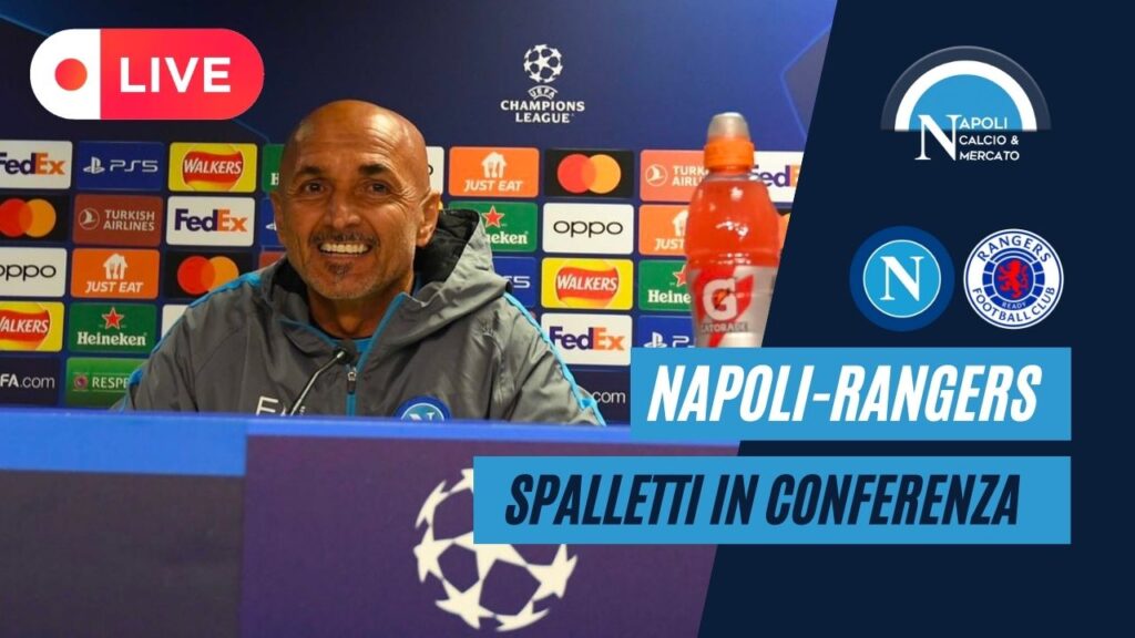 press conference spalletti live streaming youtube napoli rangers