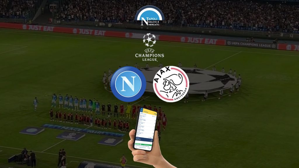 pronostico napoli ajax quote champions league pronostici bookmakers 12 ottobre 2022