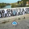 roma napoli striscione contro spalletti