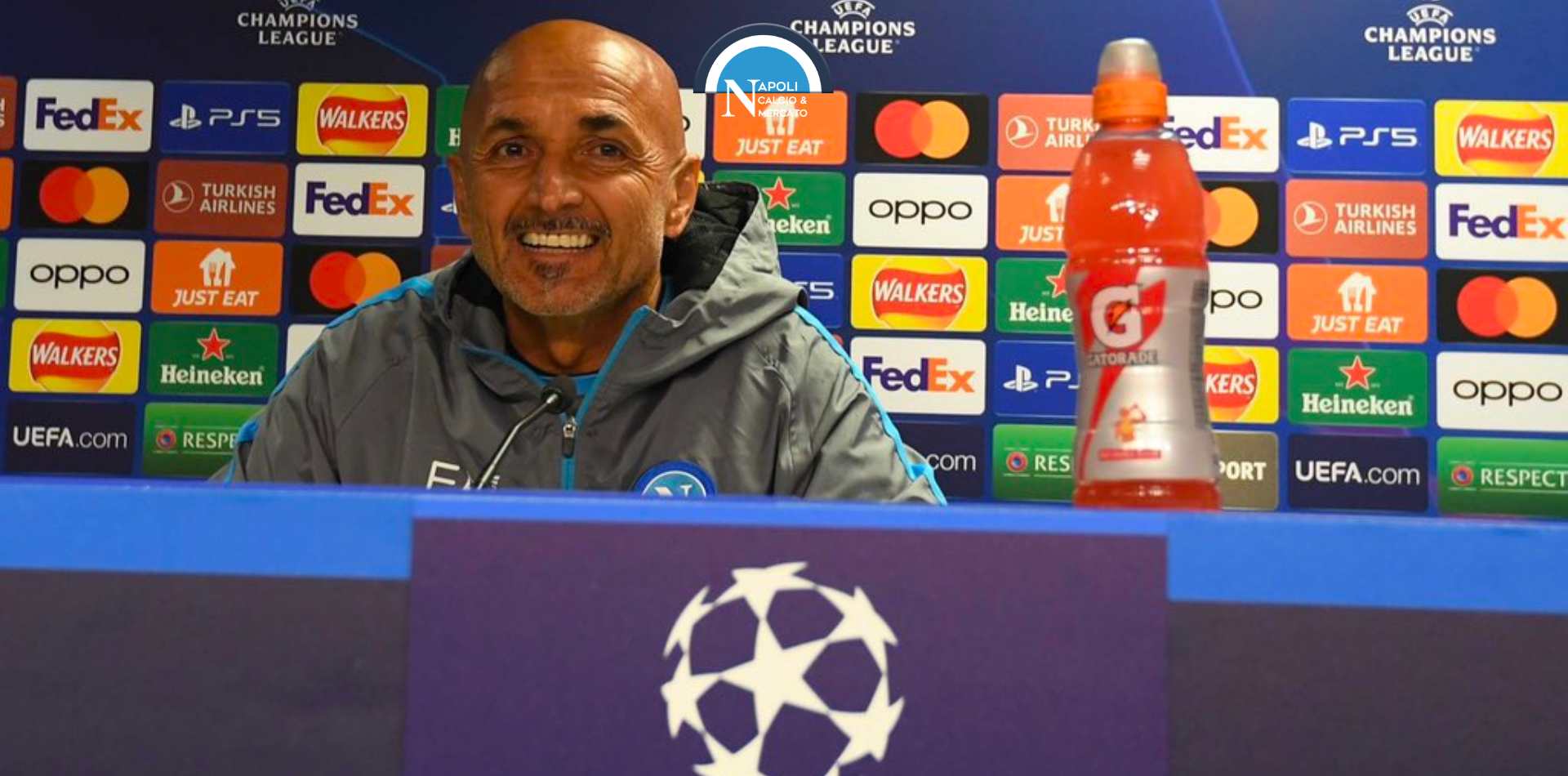 napoli ajax spalletti conferenza stampa