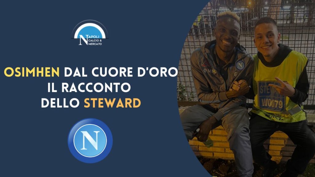 victor osimhen roma napoli olimpico steward matteo lo cicero intervista paga