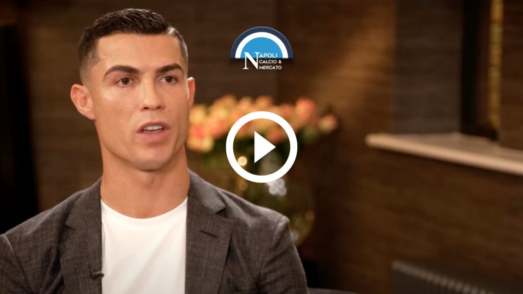 cristiano ronaldo napoli cr7 parole a tv talk video