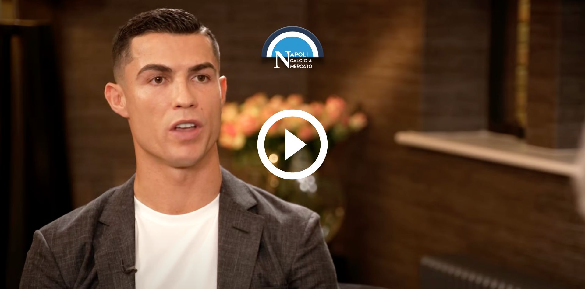 cristiano ronaldo napoli cr7 parole a tv talk video