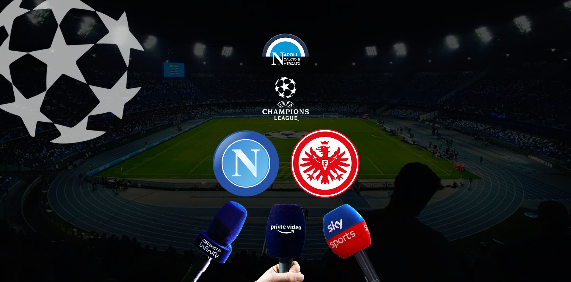 dove vedere napoli eintracht francoforte gratis in tv e streaming fra sky sport prime video amazon e canale 5