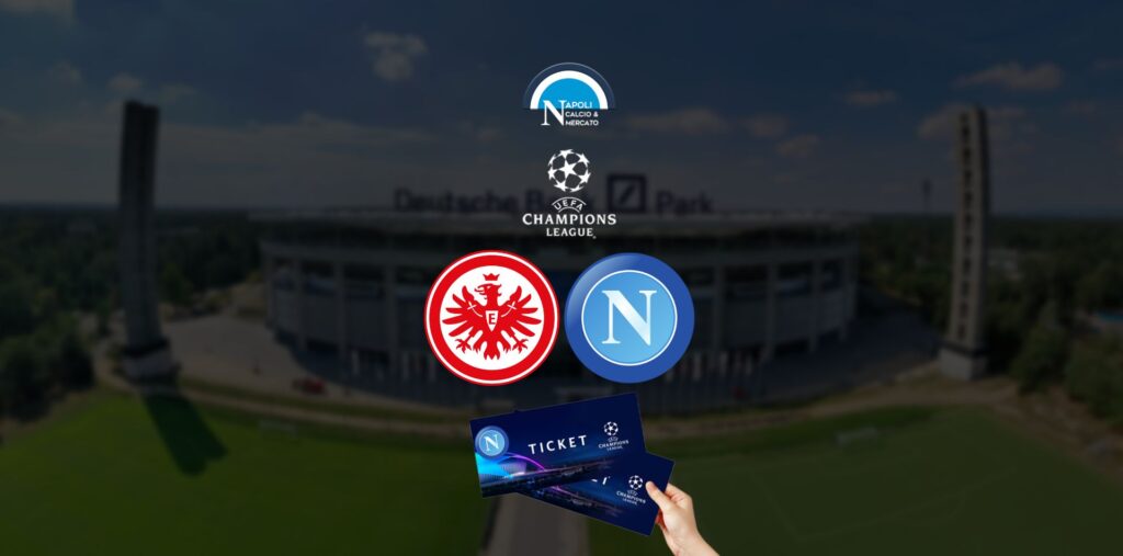 eintracht francoforte napoli biglietti prezzi settore ospiti prezzo champions league 21 febbraio 2023