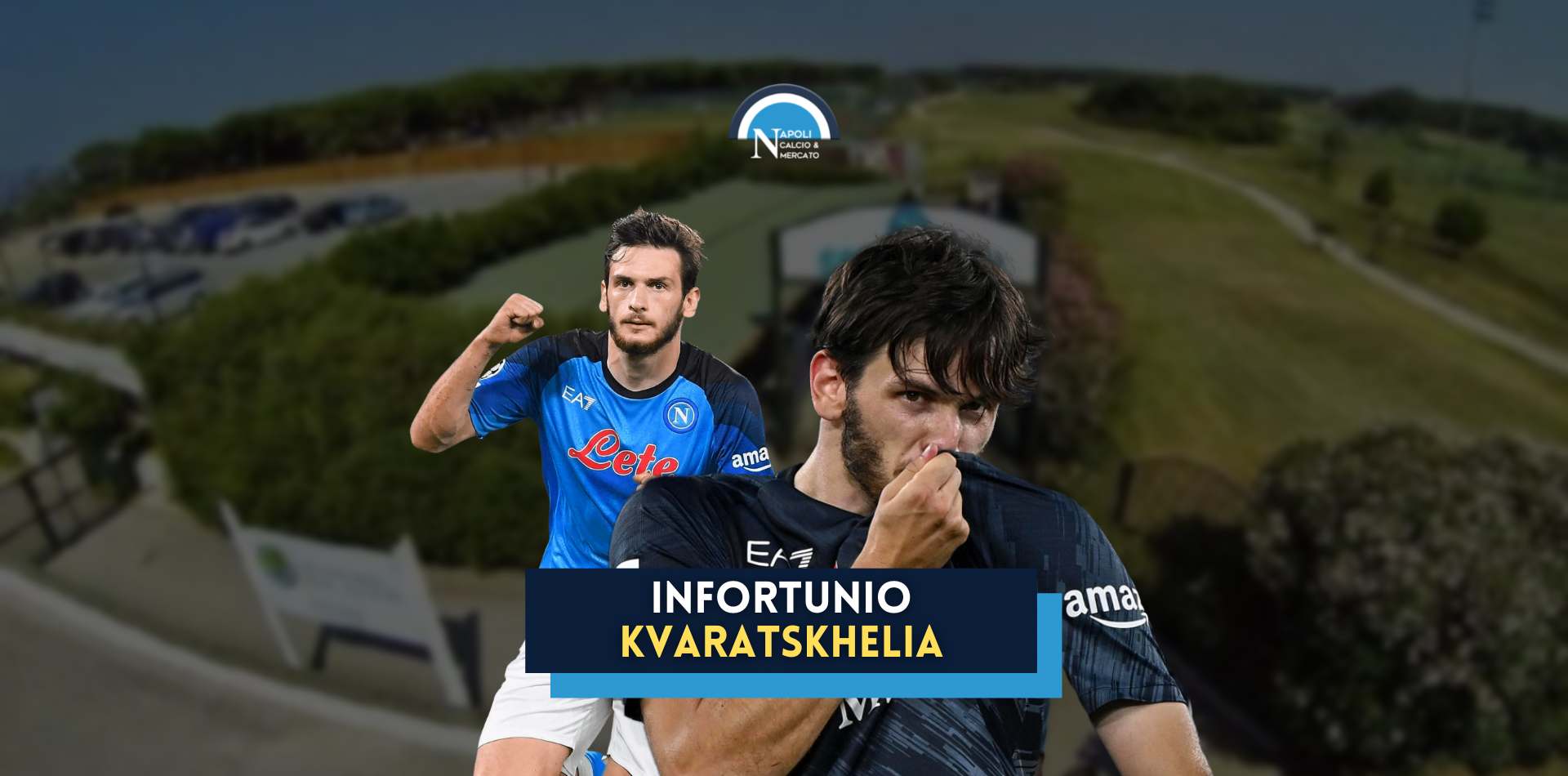 infortunio kvaratskhelia ufficiale salta atalanta napoli condizioni tempi di recupero