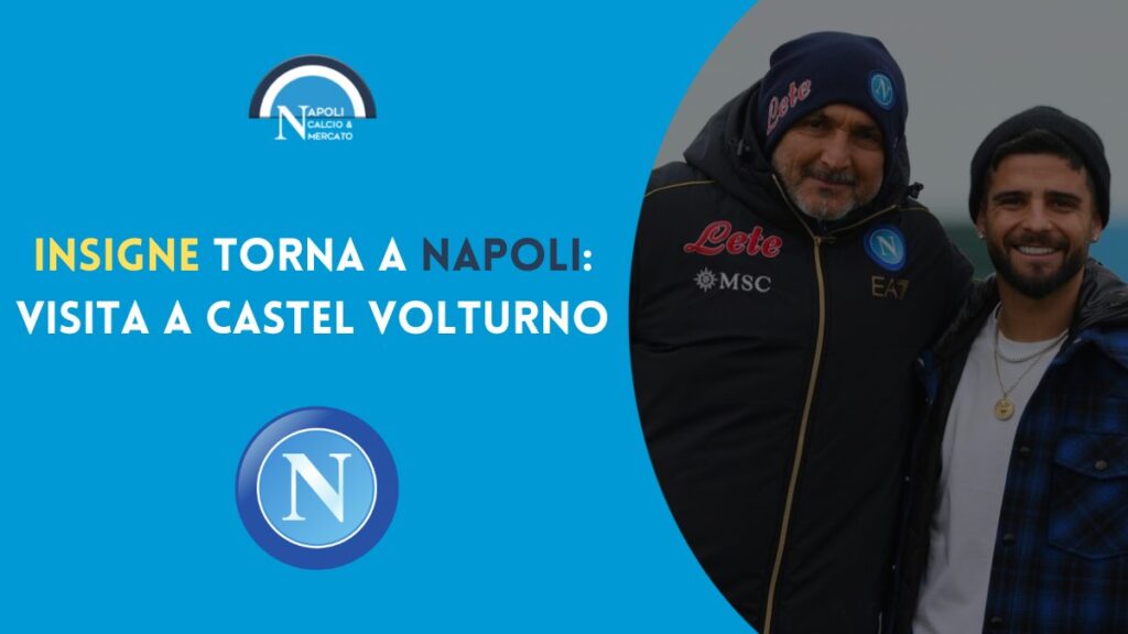 Insigne in posa con Spalletti