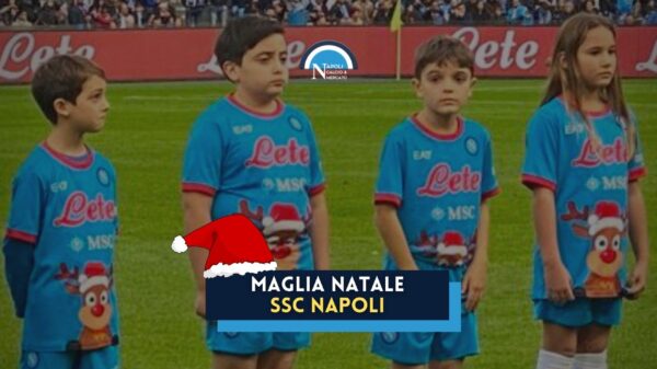 maglia ssc napoli natale 2022 spoiler foto vs udinese