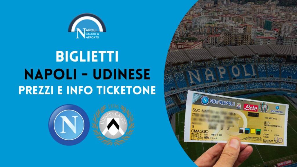 prezzi napoli udinese biglietti serie a 12 novembre 2022 under 14 gratis promo stadio maradona