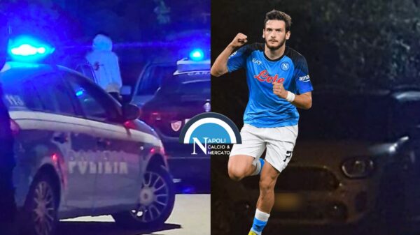 ritrovata auto rubata a kvaratskhelia trentola ducenta foto polizia