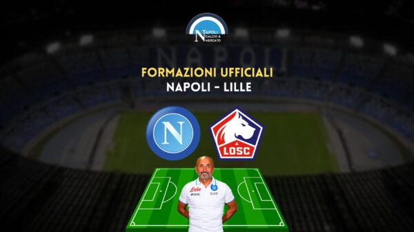 amichevole napoli lille formazioni ufficiali titolari spalletti fonseca 21 dicembre 2022