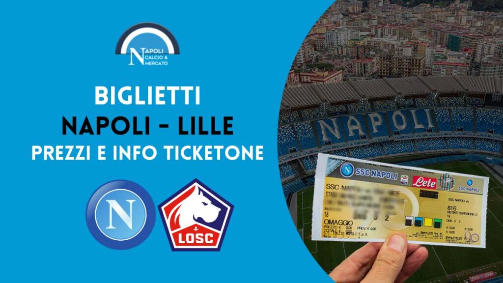 biglietti napoli lille amichevole 21 dicembre 2022 stadio maradona prezzi ticketone vendita