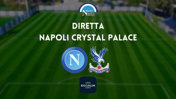 diretta napoli crystal palace amichevole sintesi cronaca risultato tabellino live testuale ritiro turchia regnum carya