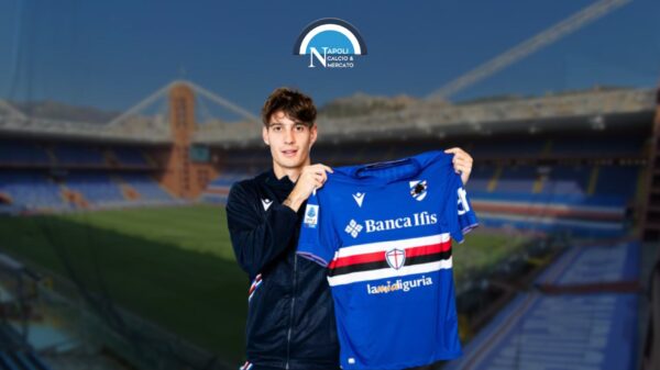 calciomercato napoli cessione zanoli sampdoria prestito ufficiale