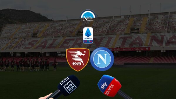 dove vedere salernitana napoli tv streaming sky dazn