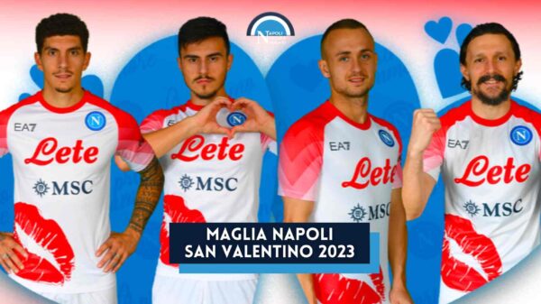 maglia napoli san valentino 2023 prezzo dove acquistarla online ea7