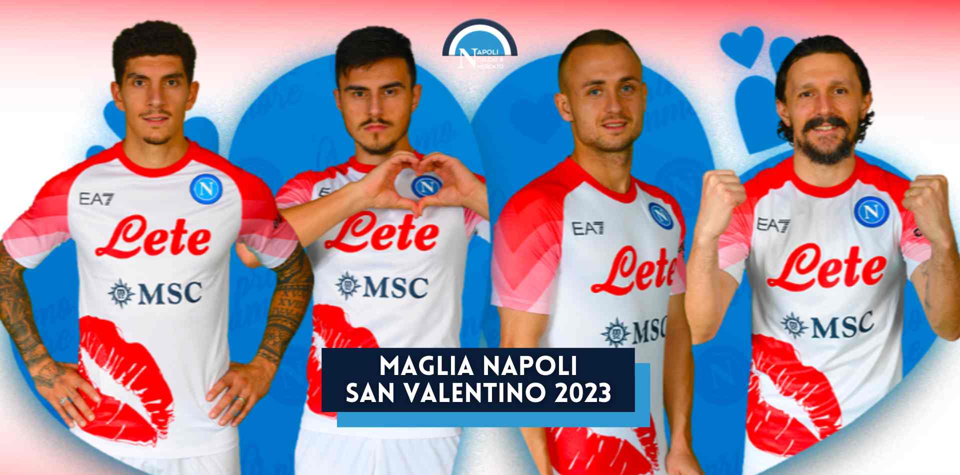 maglia napoli san valentino 2023 prezzo dove acquistarla online ea7