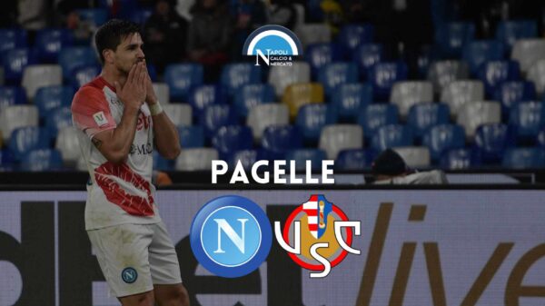 pagelle napoli cremonese voti commenti coppa italia