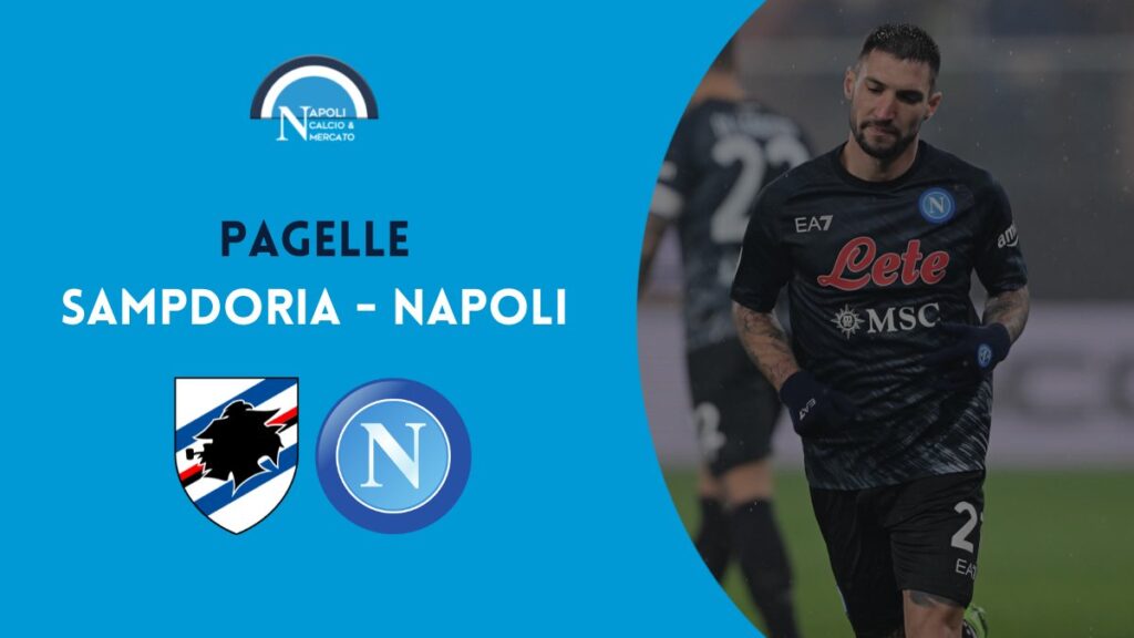 pagelle sampdoria napoli voti commenti serie a fantacalcio