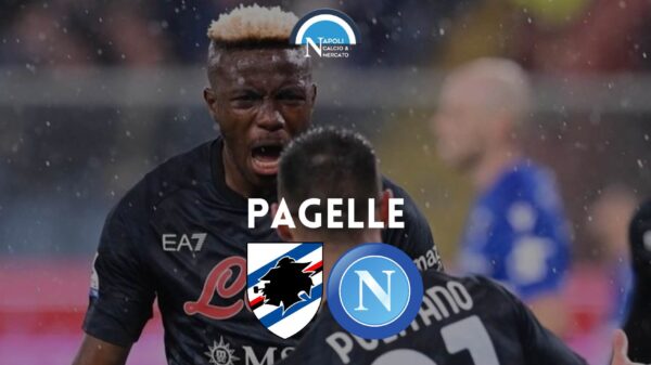 pagelle sampdoria napoli voti commenti serie a fantacalcio