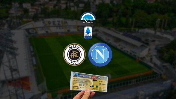 prezzo spezia napoli biglietti settore ospiti serie a trasferta 5 febbraio 2023