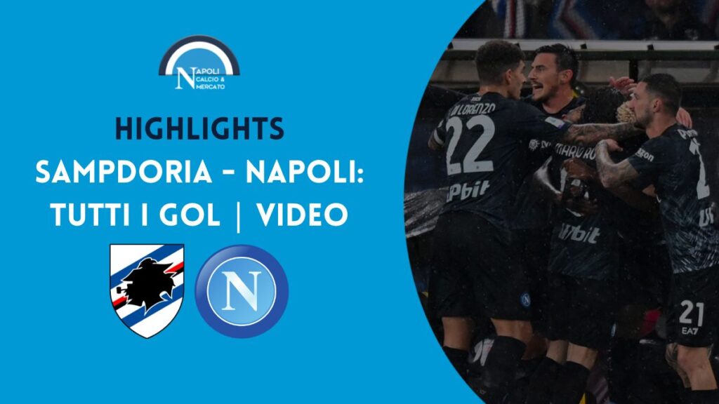 sintesi sampdoria-napoli 0-2 highlights video gol osimhen elmas rigore