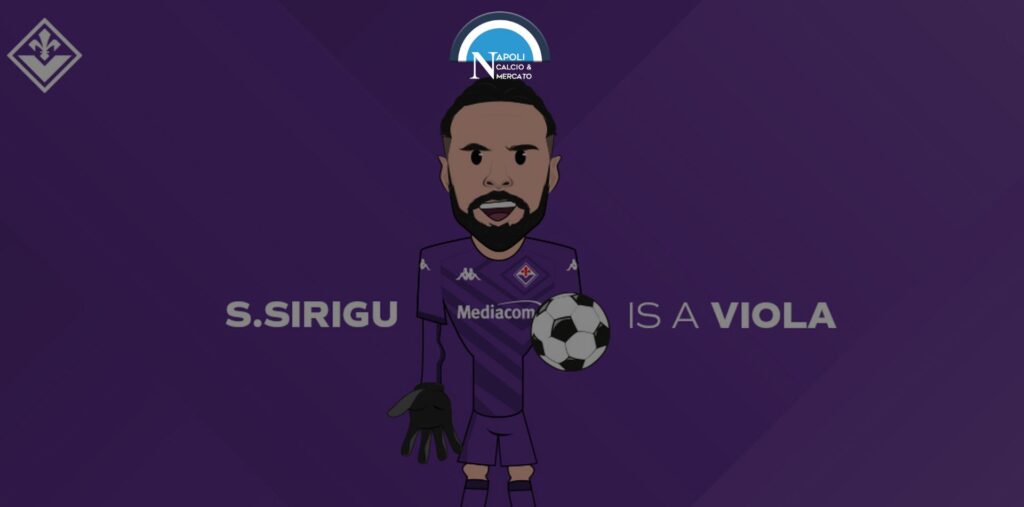 sirigu fiorentina calciomercato napoli affare ufficiale comunicato formula prestito
