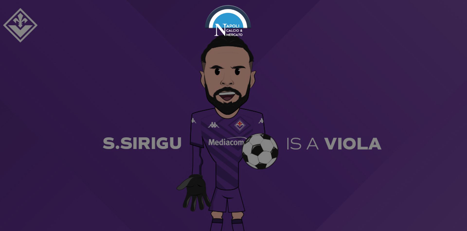 sirigu fiorentina calciomercato napoli affare ufficiale comunicato formula prestito