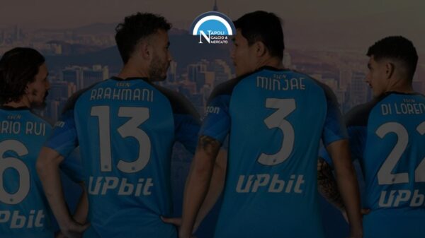 upbit napoli maglia ea7 nuovo sponsor sscnapoli dunumu inc