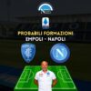 empoli napoli probabili formazioni serie a spalletti formazione zanetti