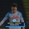 highlights empoli napoli sintesi video gol osimhen