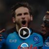 highlights sassuolo napoli gol osimhen kvaratskhelia