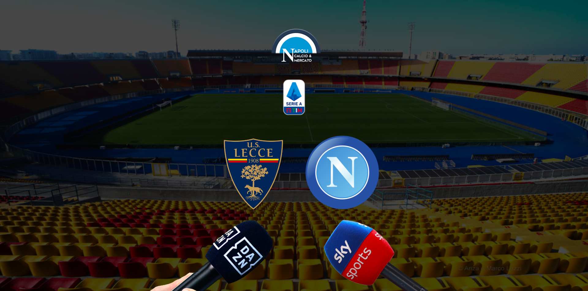 dove vedere lecce napoli tv streaming sky dazn canale data e ora