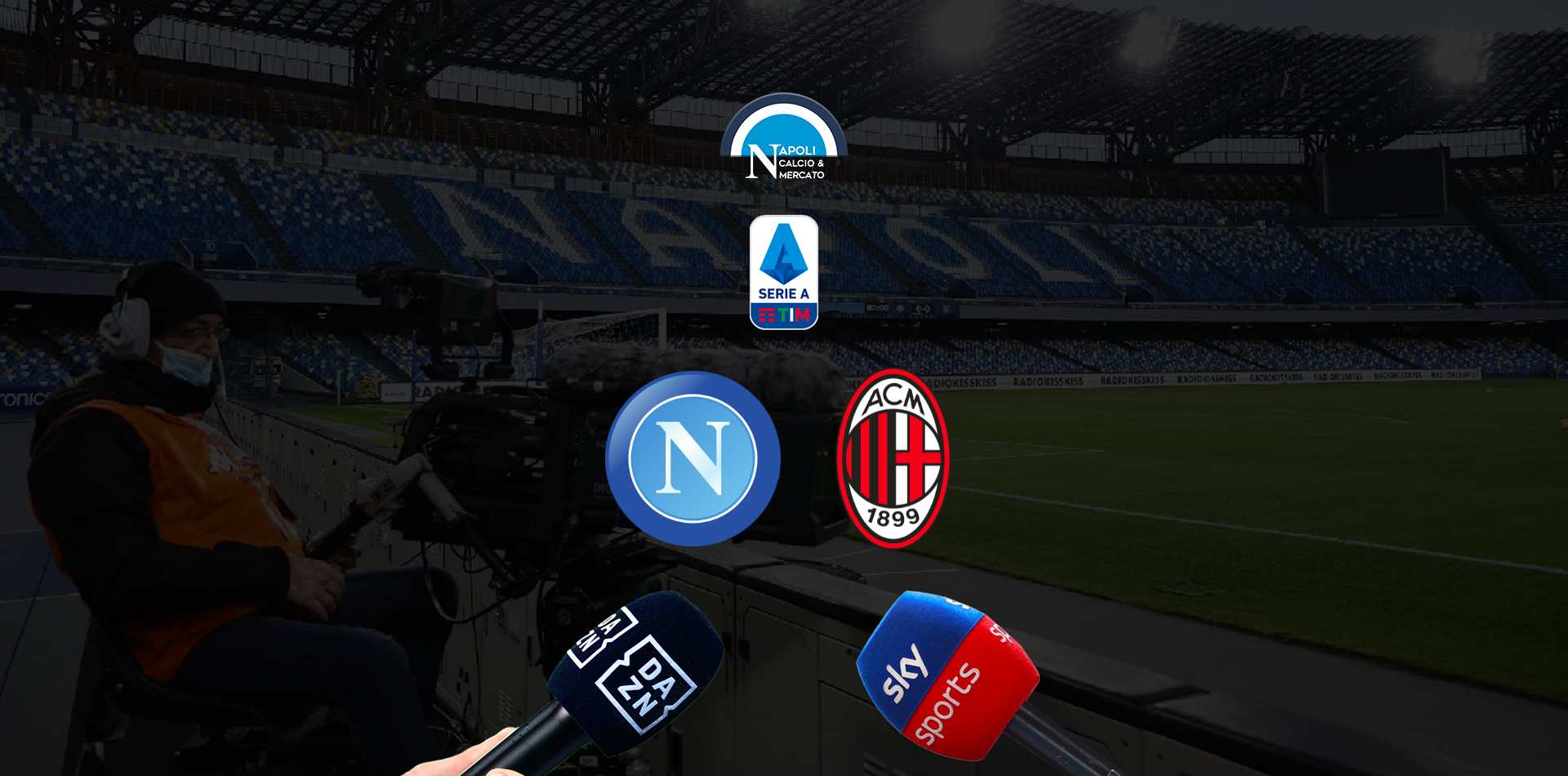 dove vedere napoli milan sky dazn tv streaming