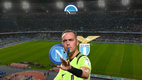 moviola napoli lazio var chiffi gol arbitro pairetto video