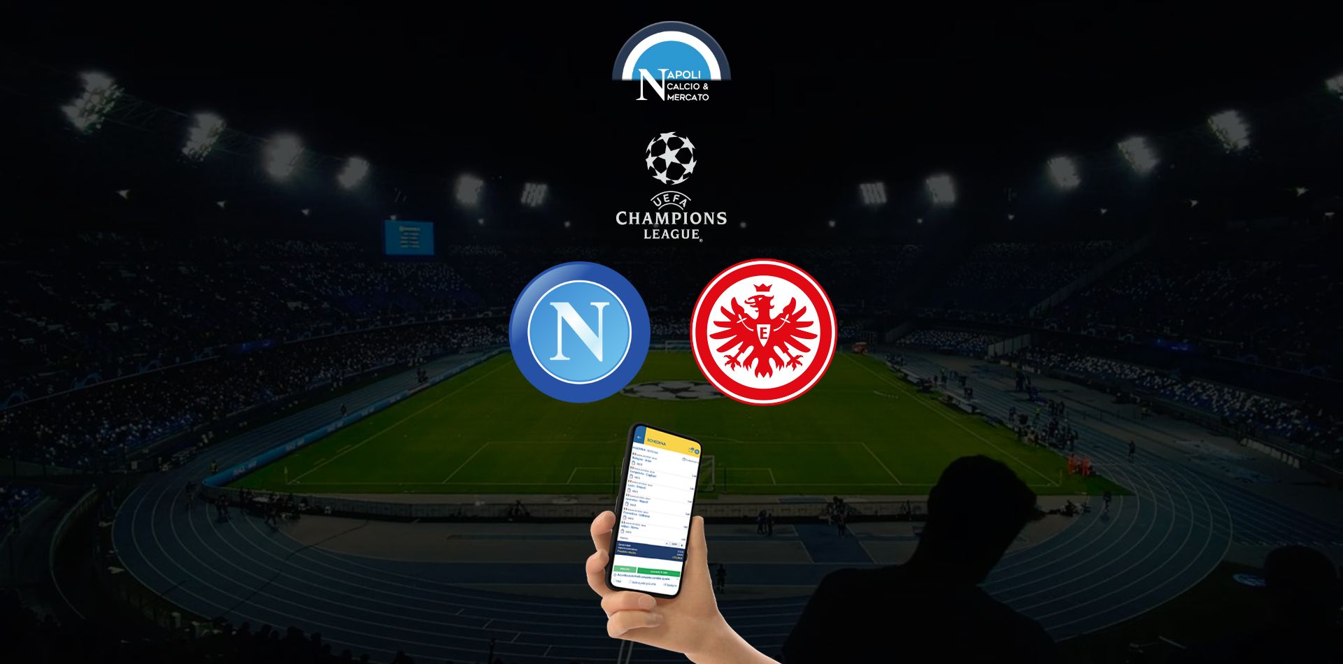 pronostico napoli eintracht francoforte e quote passaggio turno champions league bookmakers pronostici 15 marzo 2023