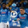 highlights napoli verona sintesi video