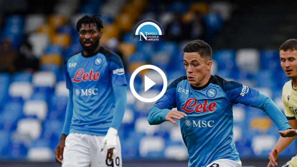 highlights napoli verona sintesi video