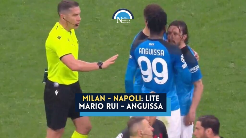 lite mario rui anguissa in milan napoli foto