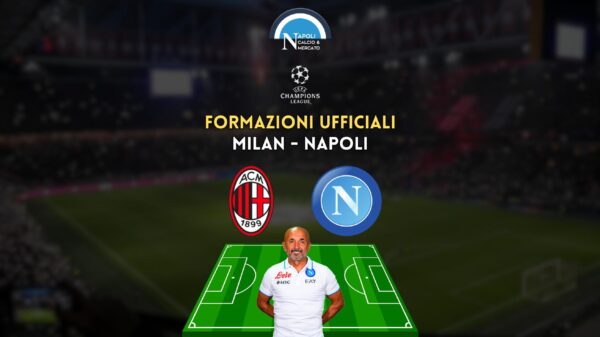 milan napoli formazioni ufficiali champions league spalletti pioli titolari 12 aprile 2023