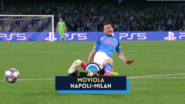 moviola napoli milan rigore leao lozano (1)