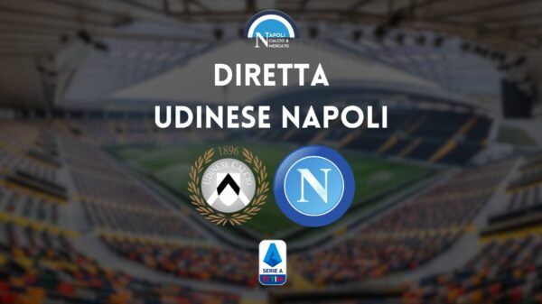 diretta udinese napoli scudetto sintesi cronaca risultato tabellino serie a live testuale