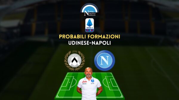 udinse napoli probabili formazioni scudetto sottil spalletti serie a